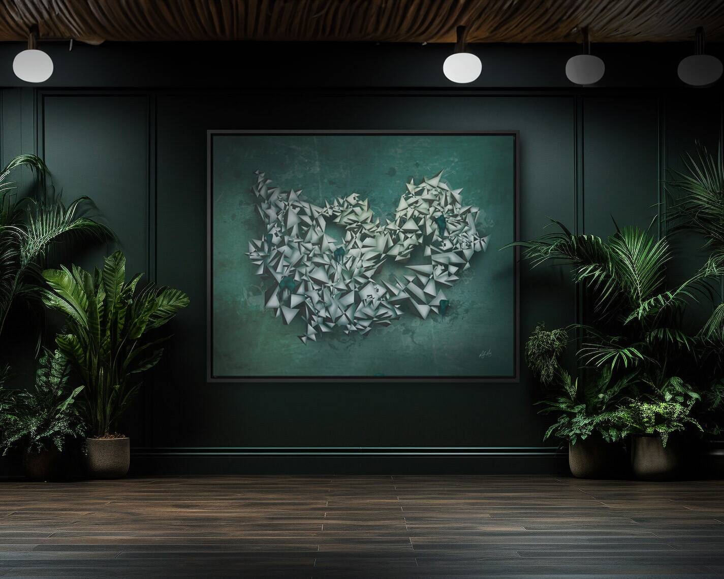 Dripping Stones abstract gemstone digital art collection by Studio.Ace