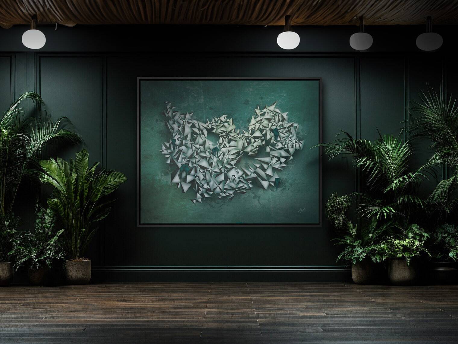 Dripping Stones abstract gemstone digital art collection by Studio.Ace