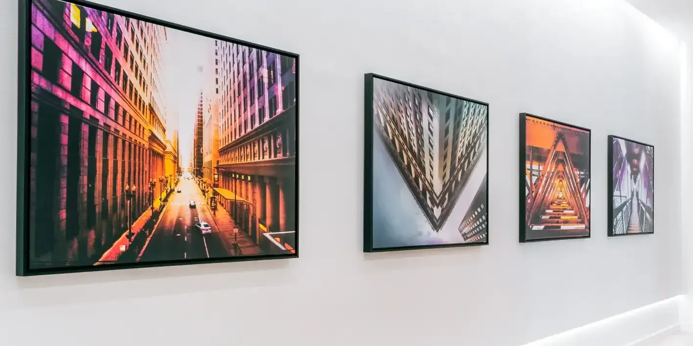 Art print collections displayed as gallery wall &mdash; Studio.Ace original prints