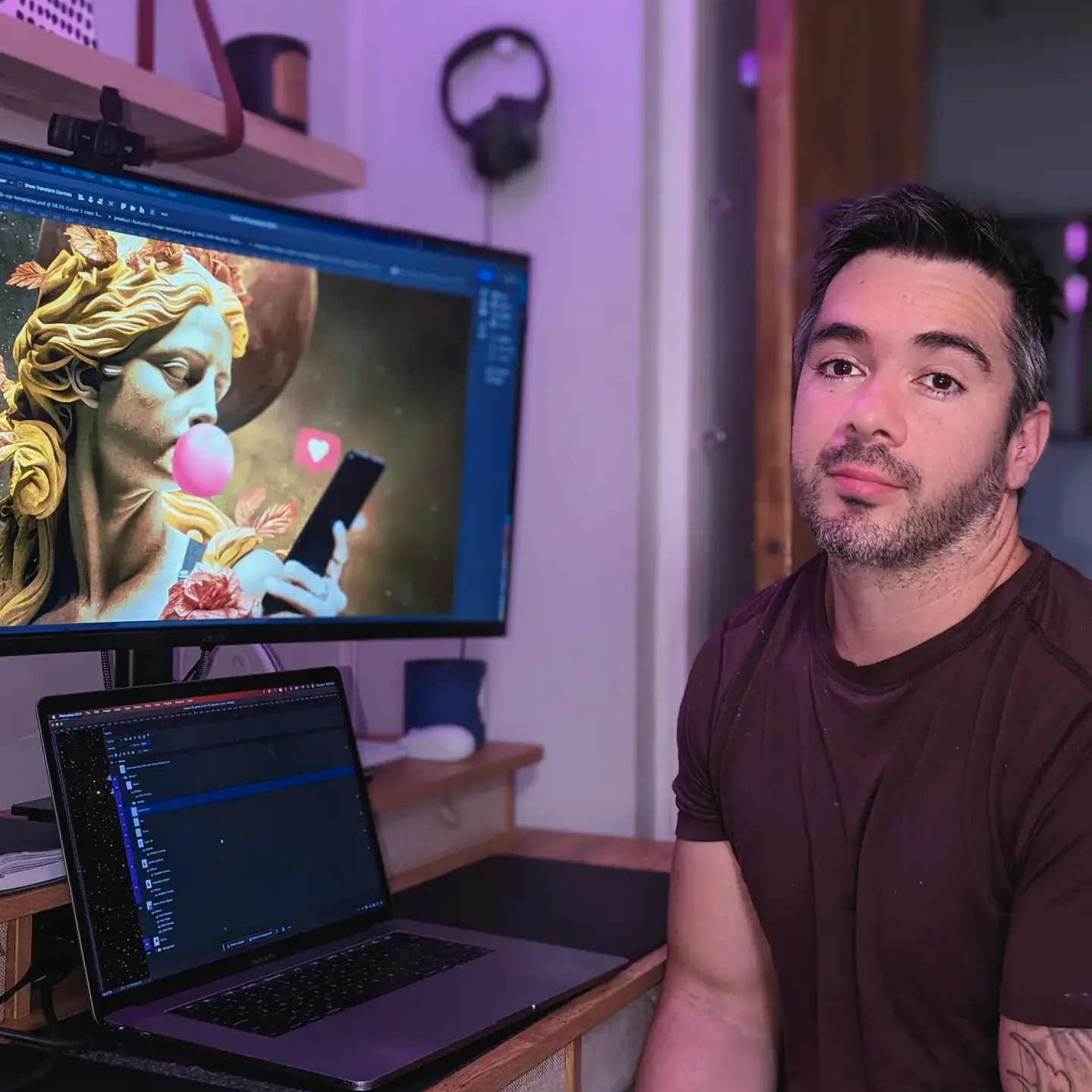 Venus Loves It — Gods Are Gucci art print by Studio.Ace